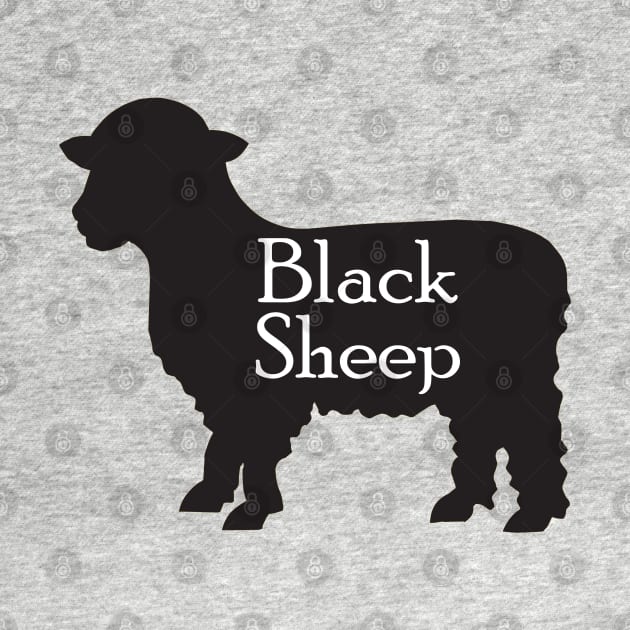 MUTCD W11-17 Black Sheep Crossing Sign by HipsterSketch